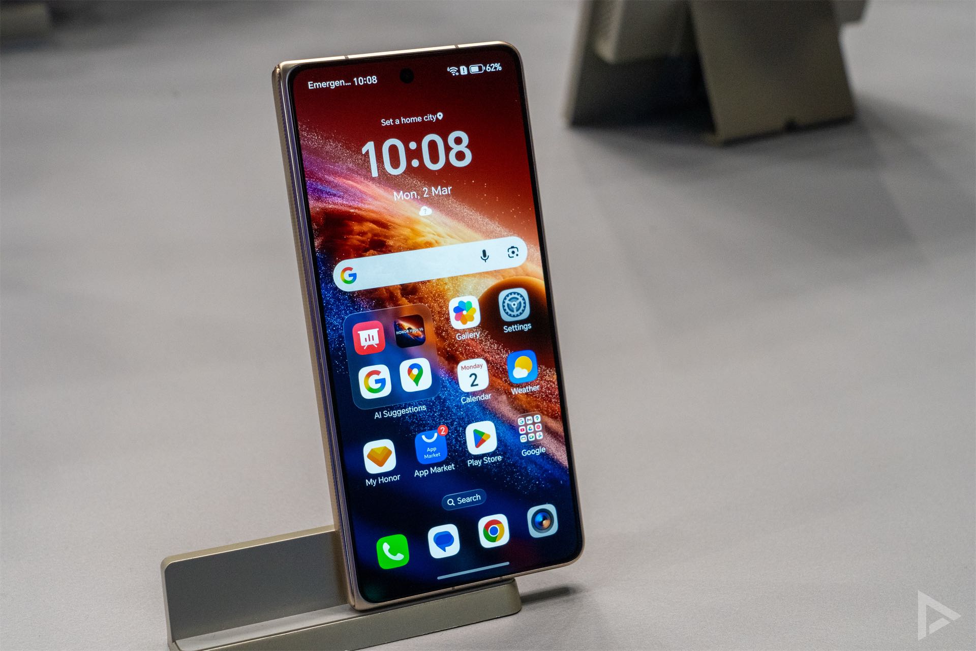 Honor Magic V6 coverscherm