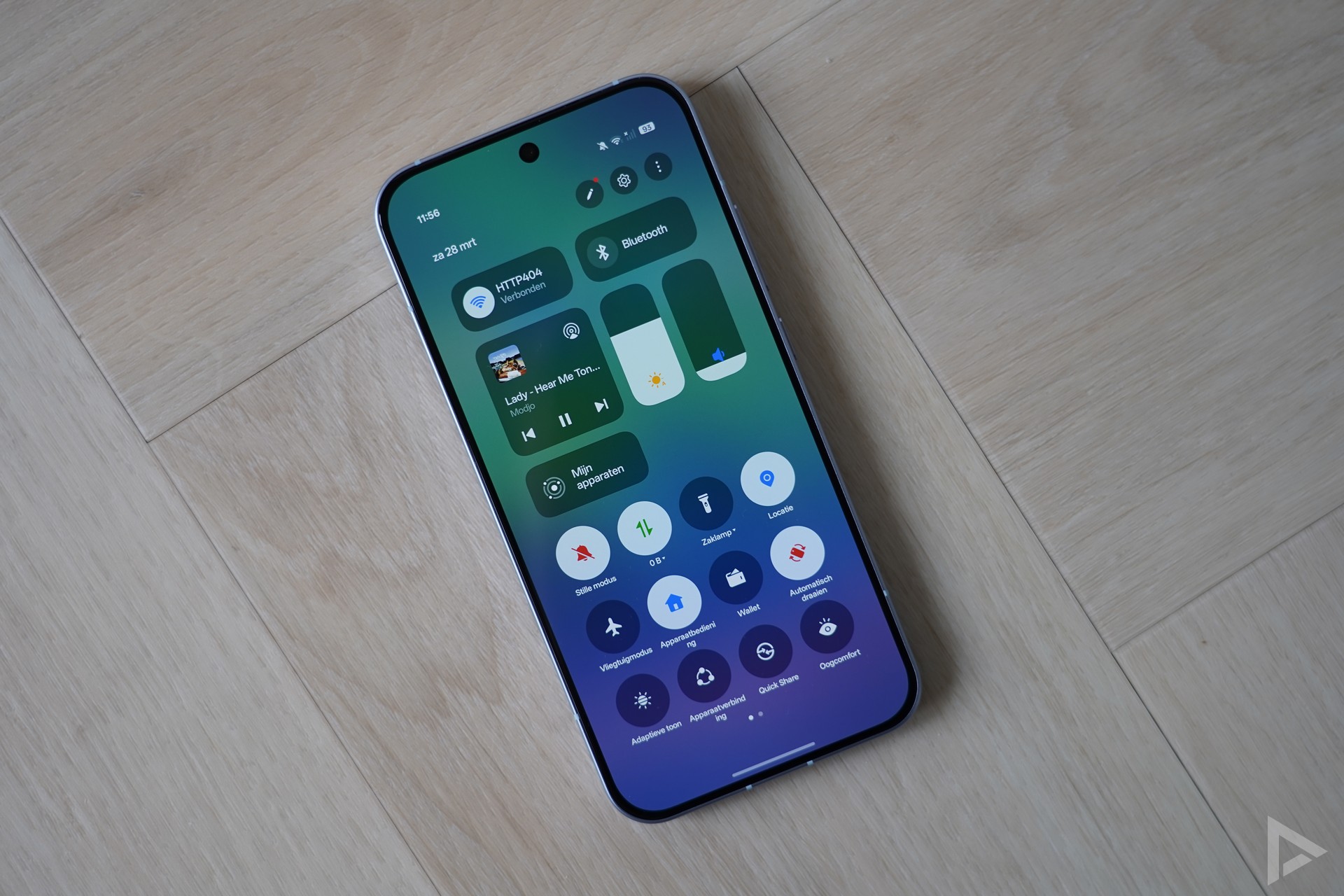 Oppo Reno 15 Pro snelle instellingen