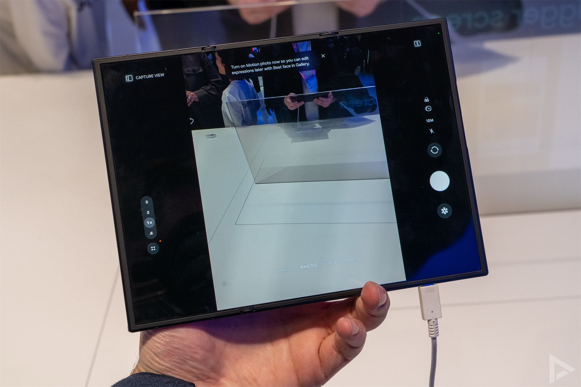 Samsung Galaxy Z TriFold camera