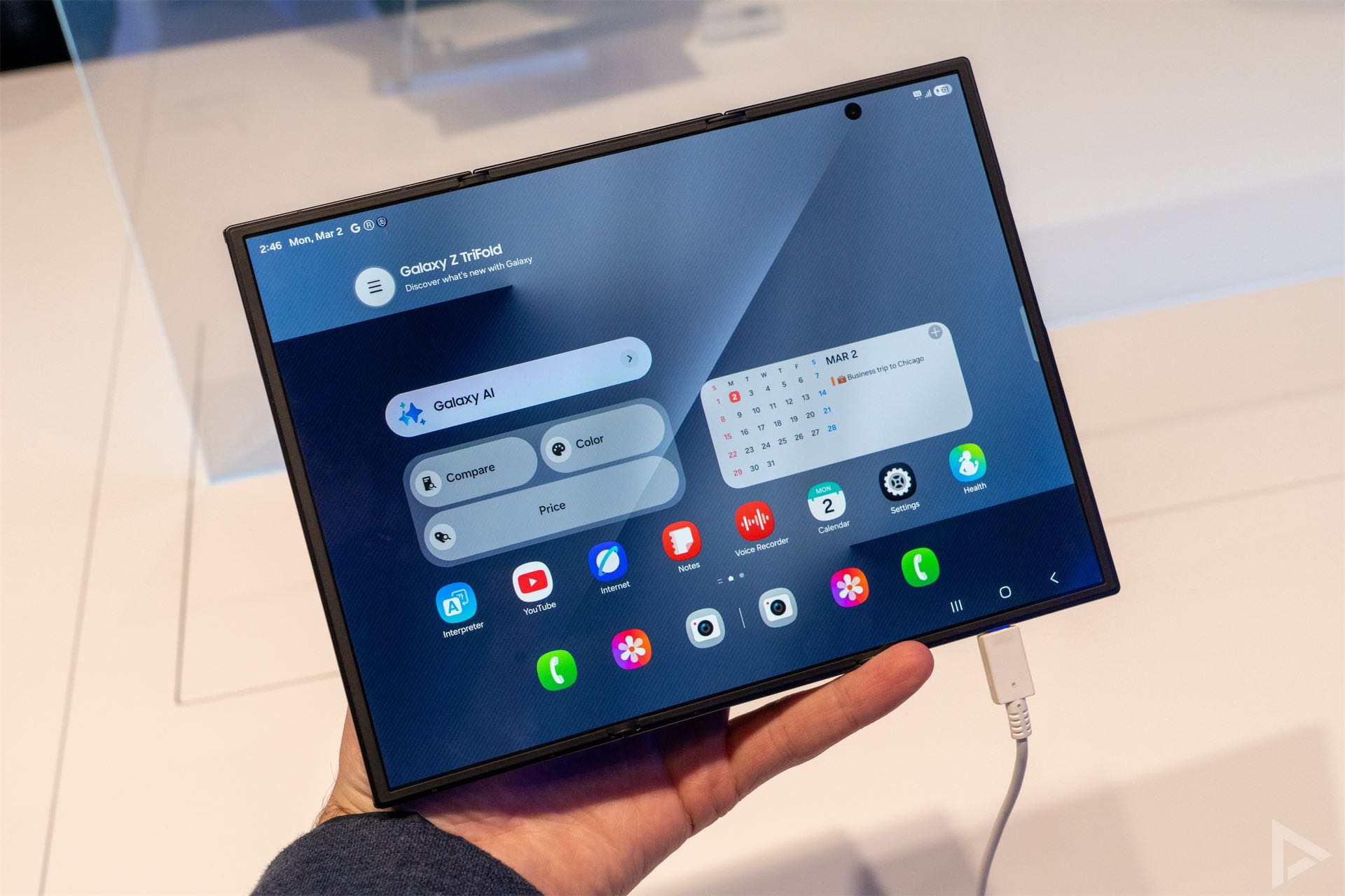 Samsung Galaxy Z TriFold preview