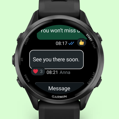 Garmin Watch WhatsApp