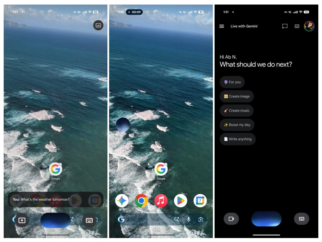 Gemini Live update april 2026