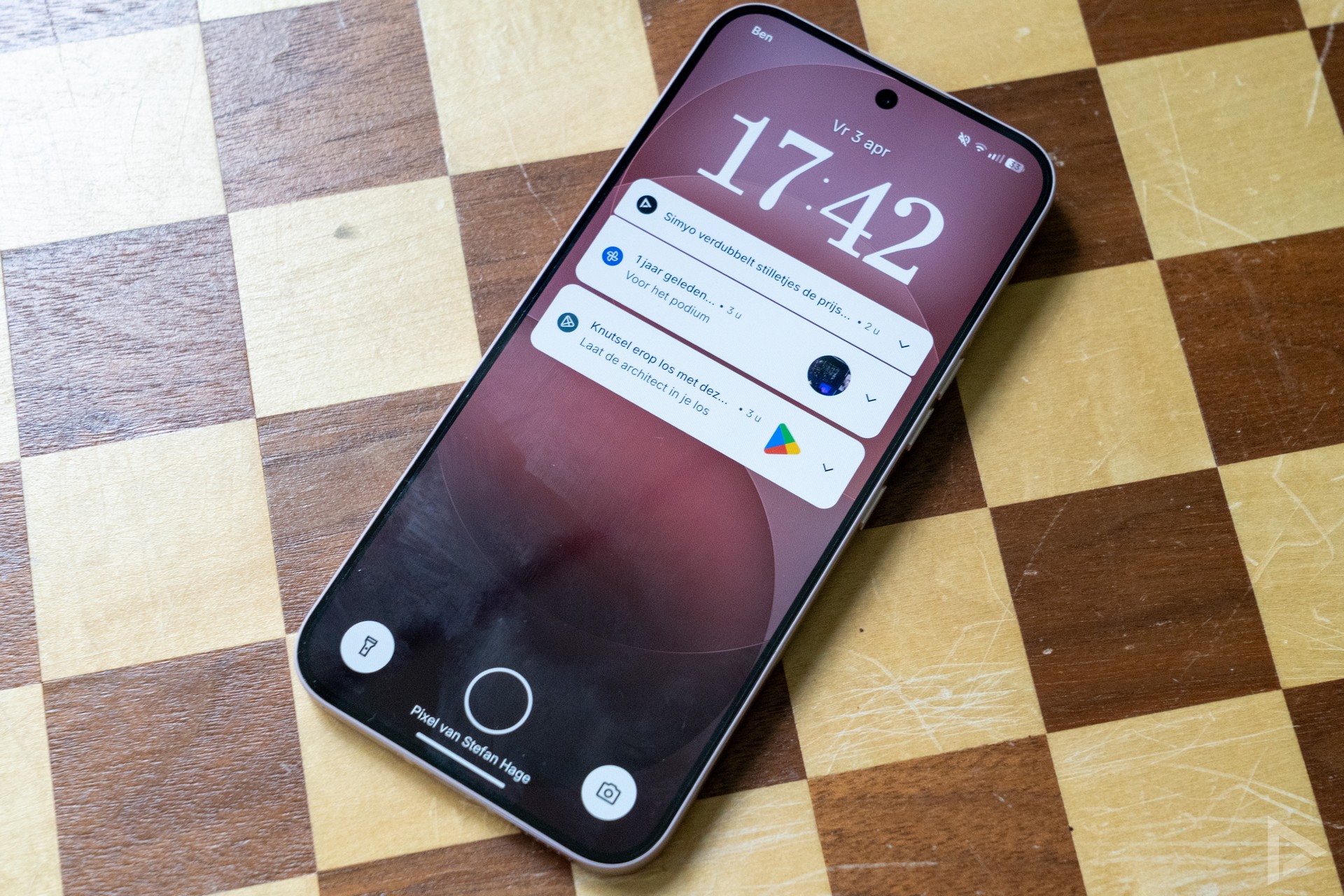 Nothing Phone (4a) Pro vergrendelscherm