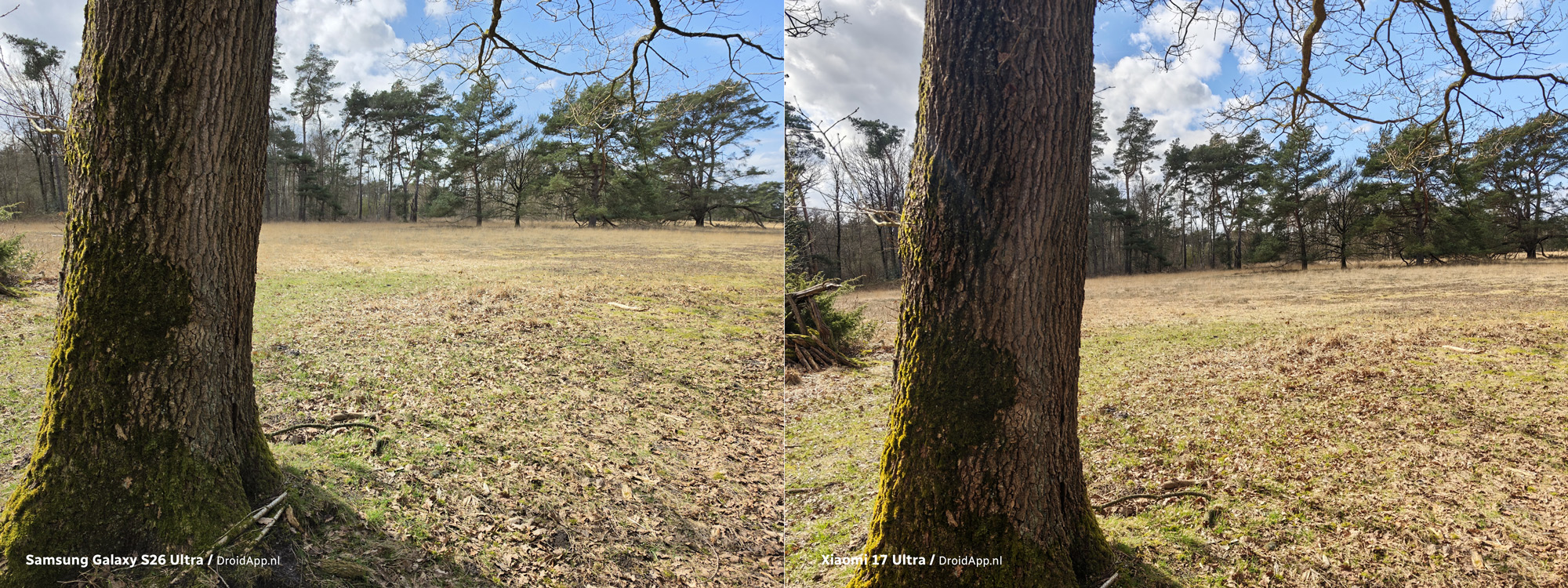 Samsung Galaxy S26 Ultra - Xiaomi 17 Ultra vergelijking