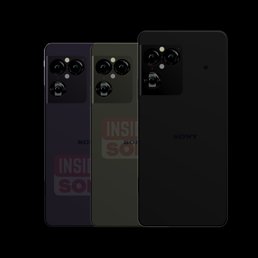 Sony Xperia 1 VIII render