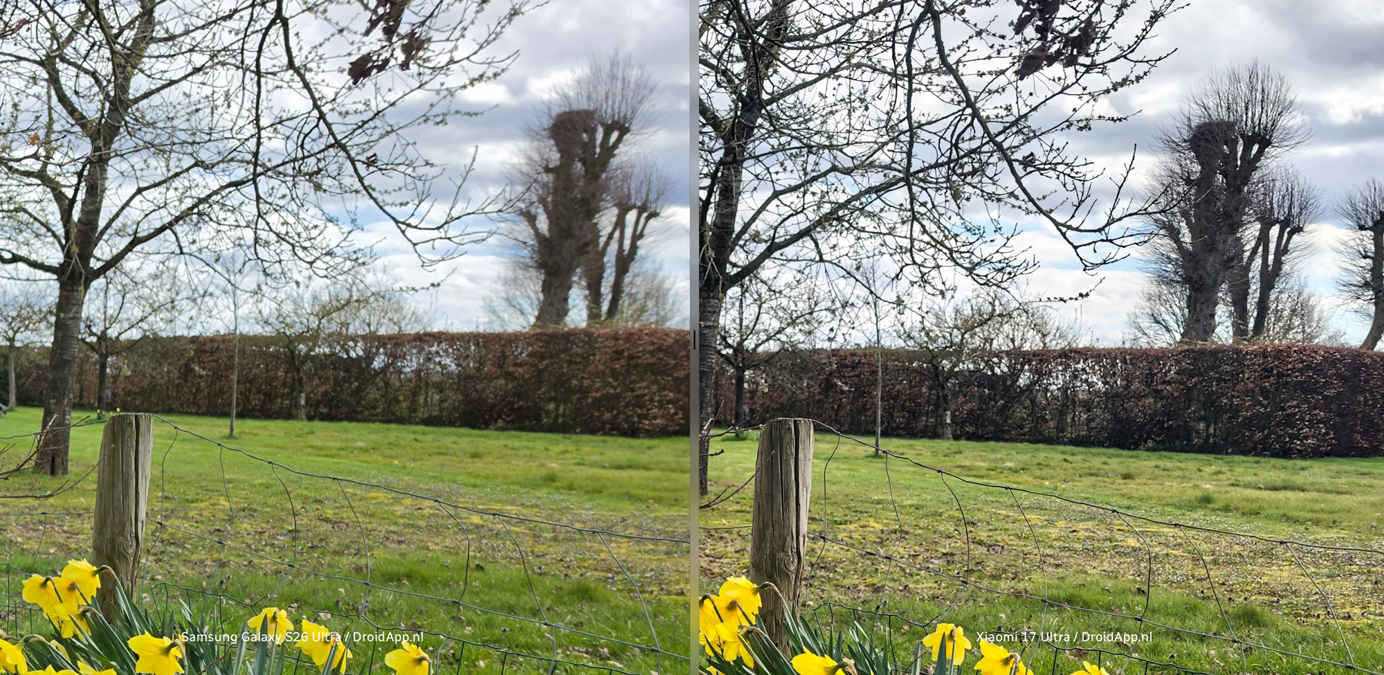 Vergelijking Galaxy S26 Ultra - Xiaomi 17 Ultra 1