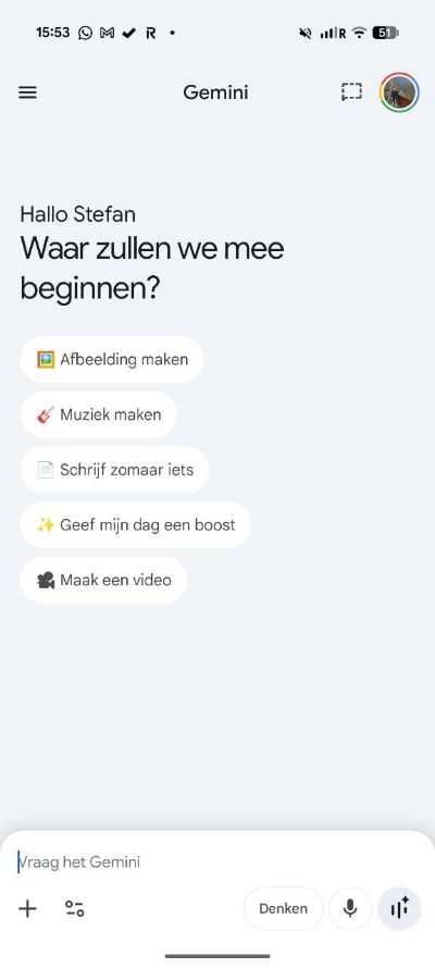 Gemini app