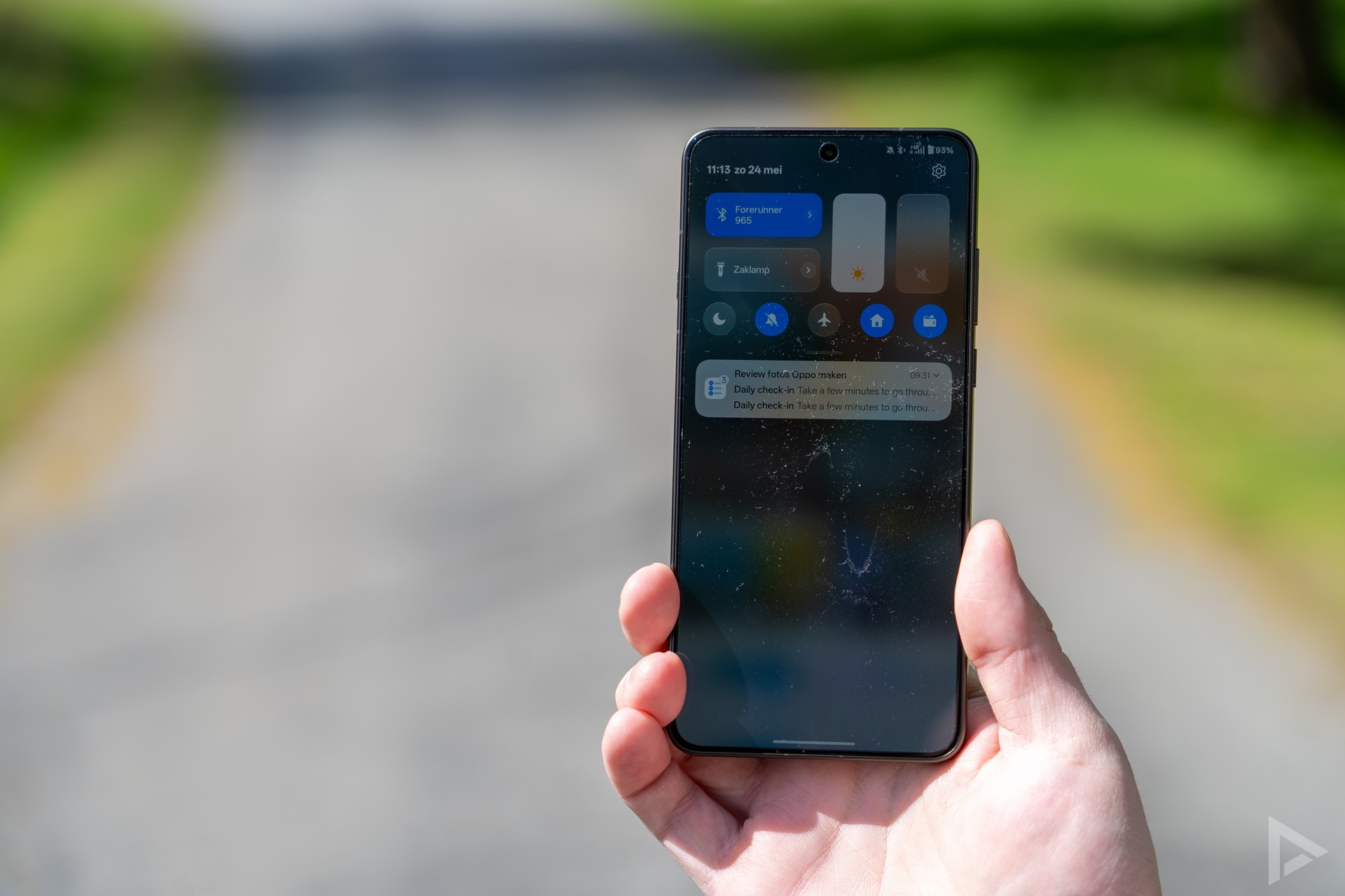 Oppo Find X9 Ultra quick settings