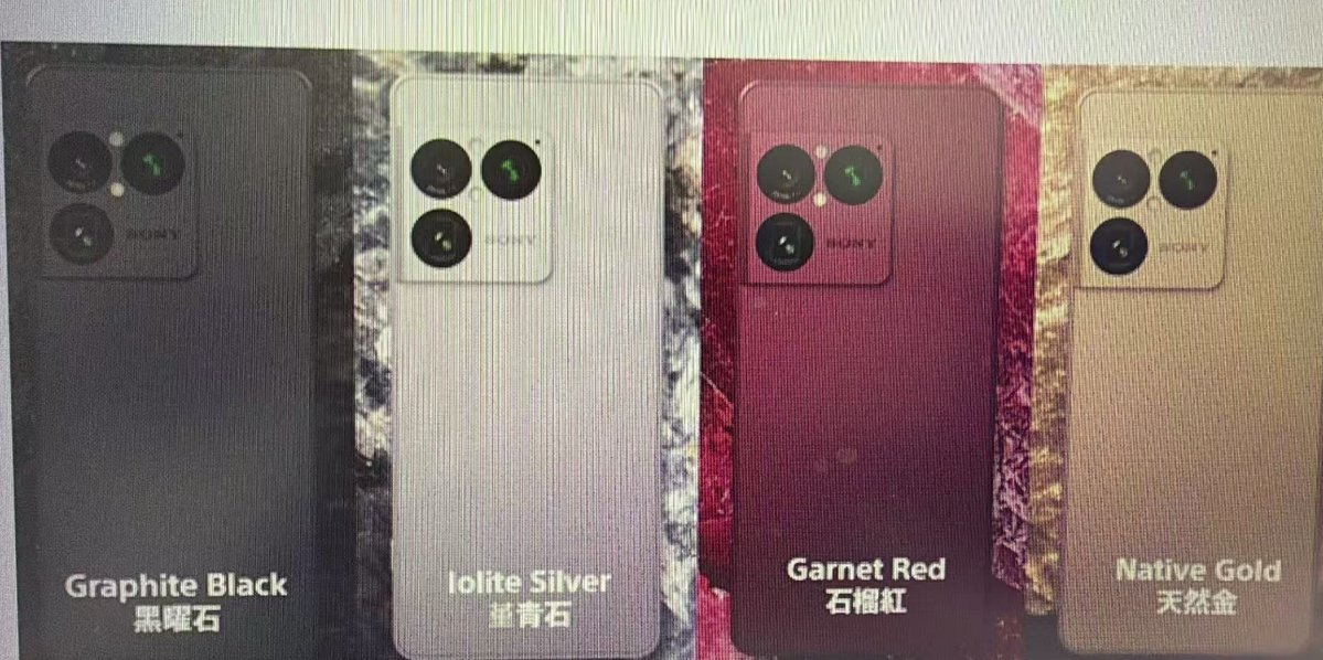 Sony Xperia 1 VIII kleuren