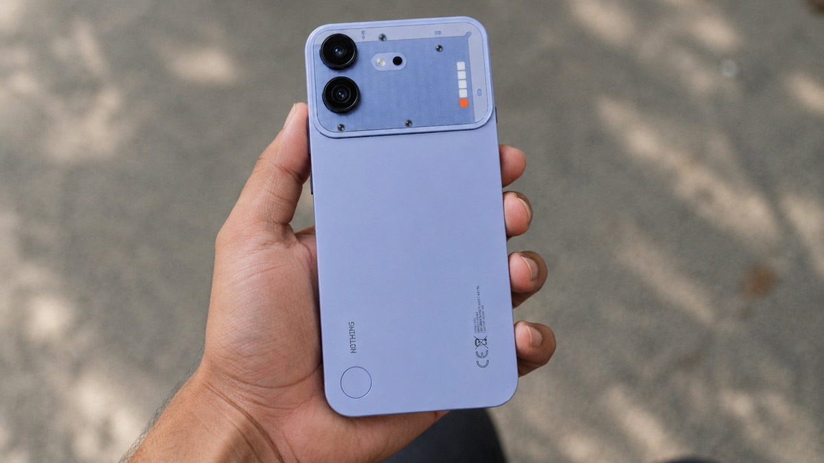 Nothing Phone (4b) paars