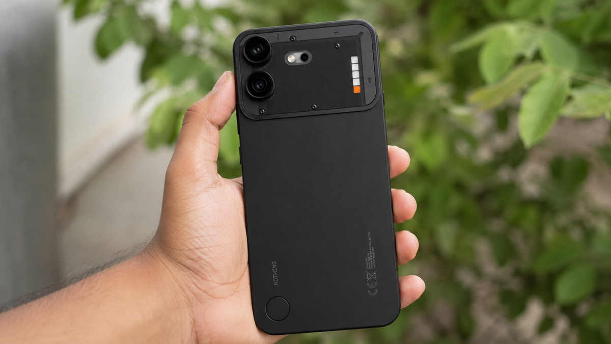 Nothing Phone (4b) zwart