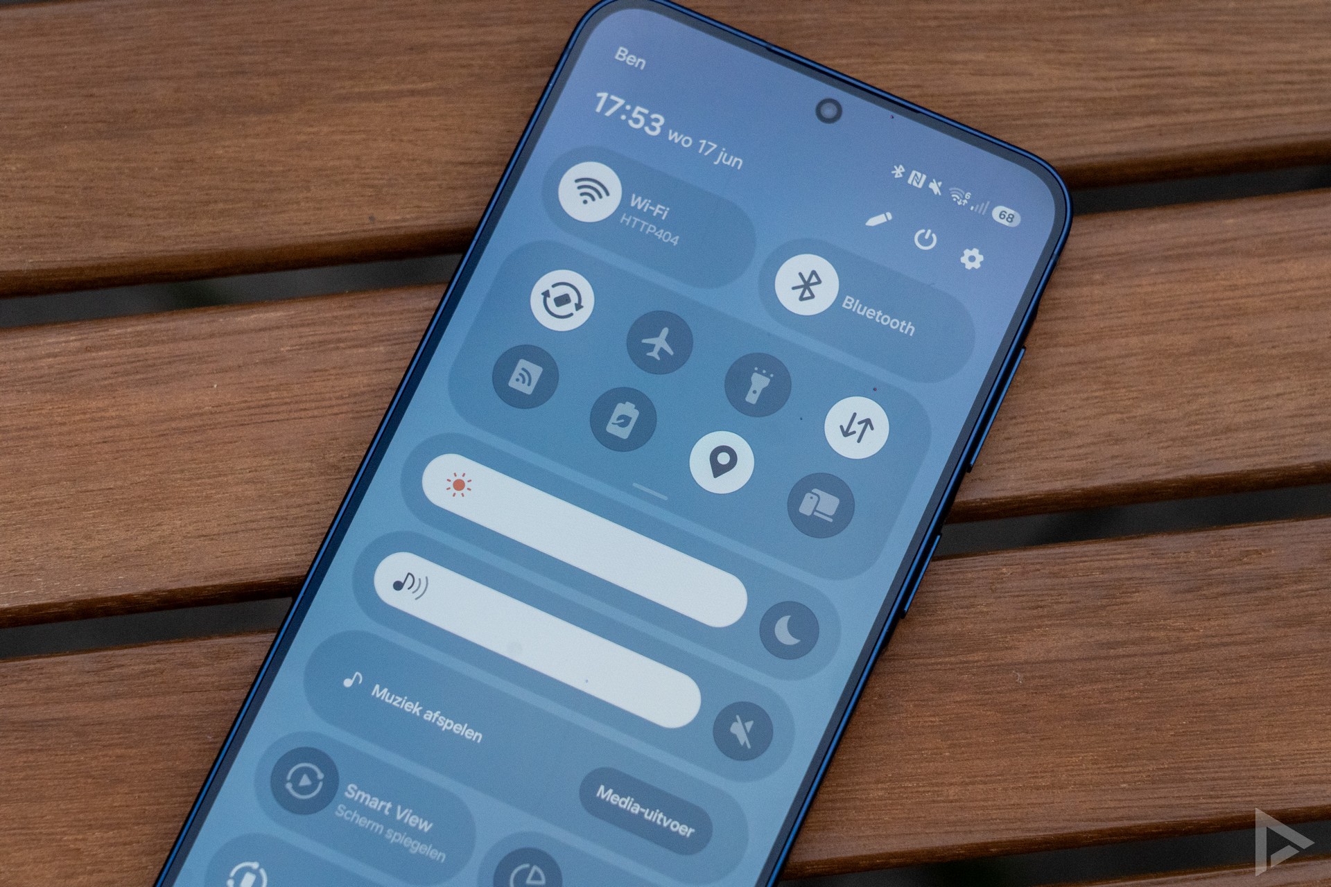 Samsung Galaxy A57 snelle instellingen