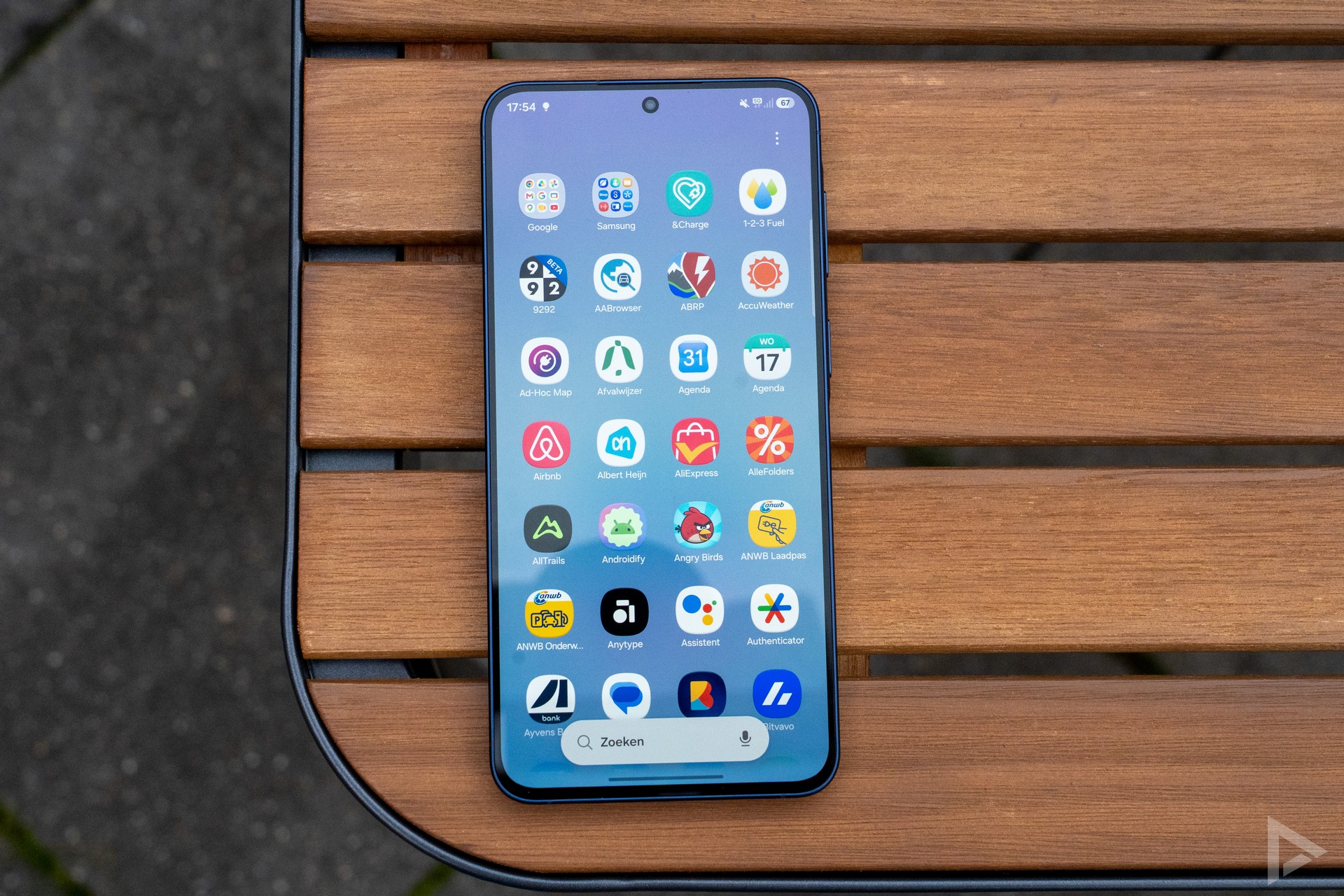 Samsung Galaxy A57 menu