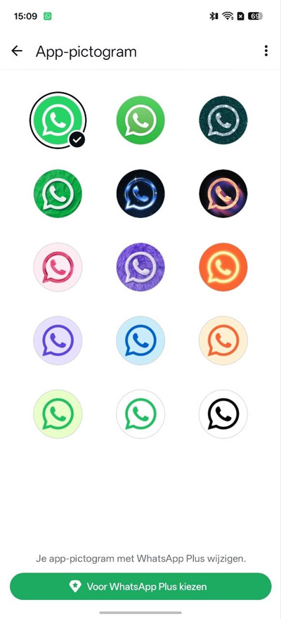 WhatsApp Plus app-icoon