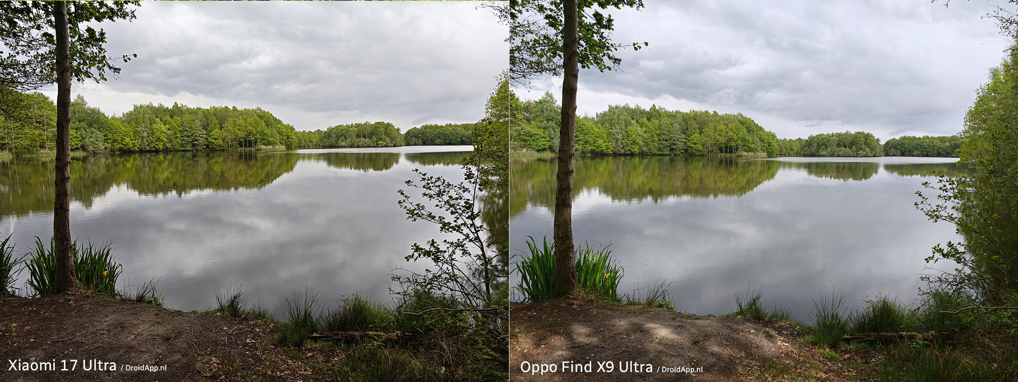 Xiaomi 17 Ultra - Oppo Find X9 Ultra vergelijking landschap