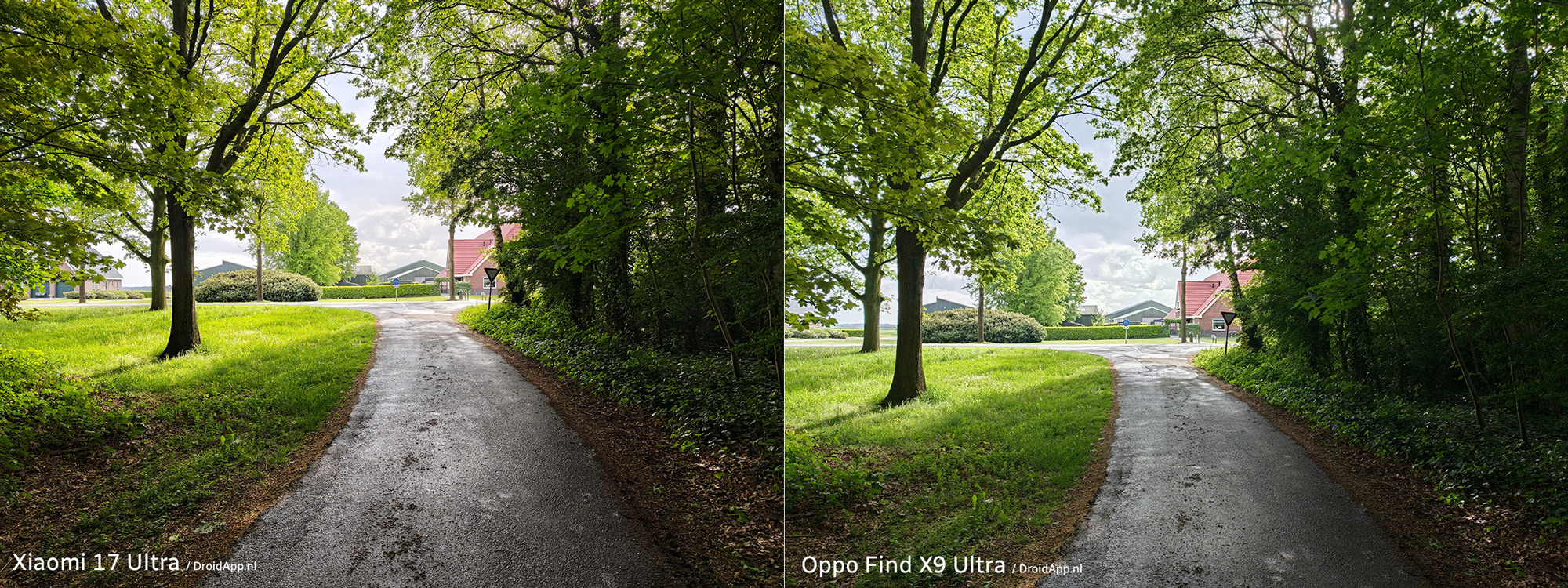 Xiaomi 17 Ultra - Oppo Find X9 Ultra vergelijking camera