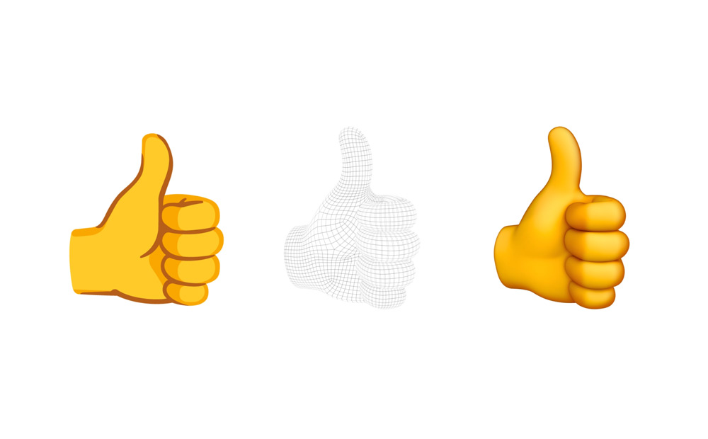 Google 3D emoji