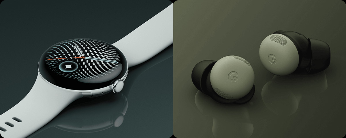 Google Pixel Watch 5 - Pixel Buds Pro 2