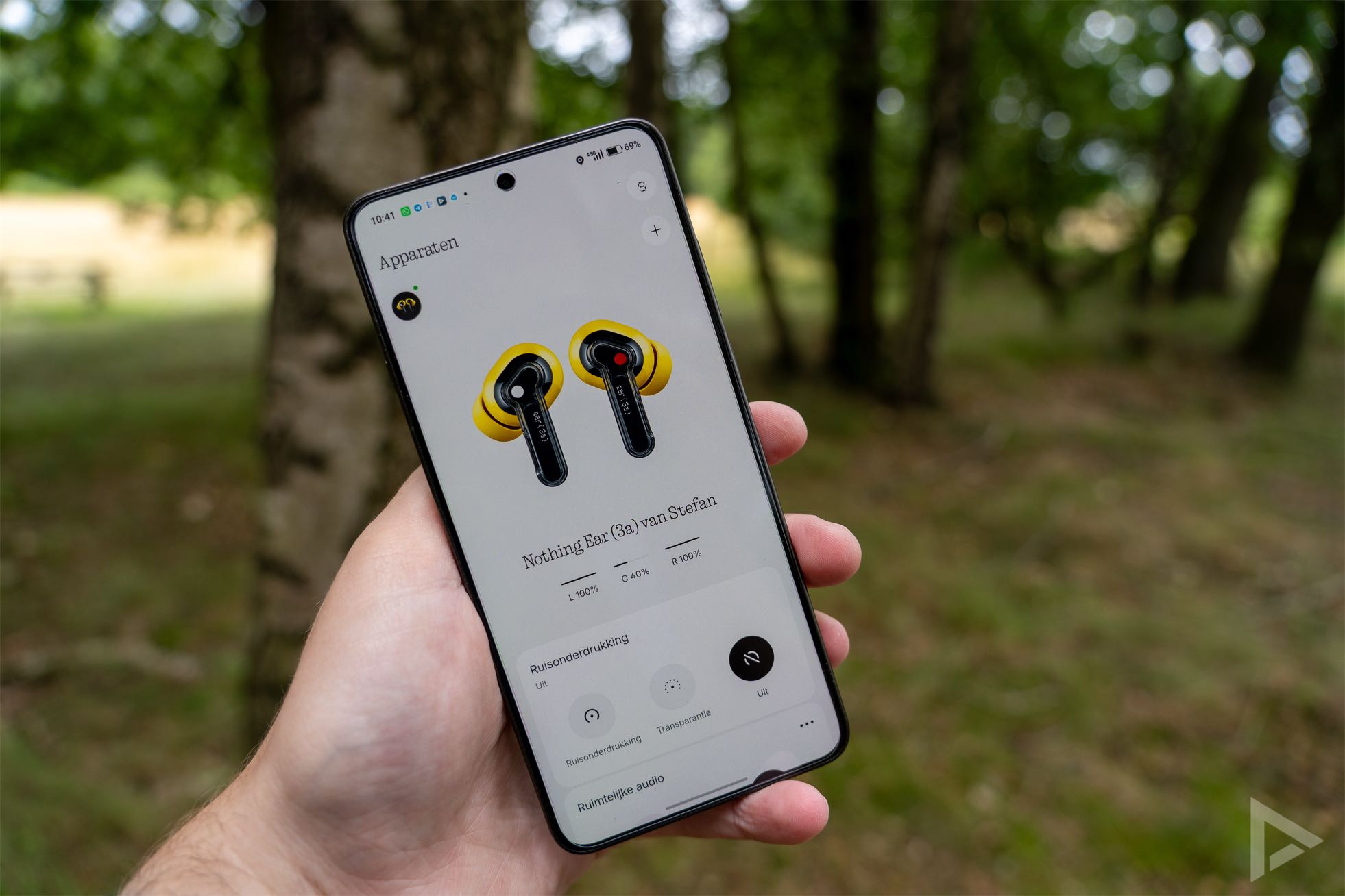 Nothing Ear (3a) Nothing X app