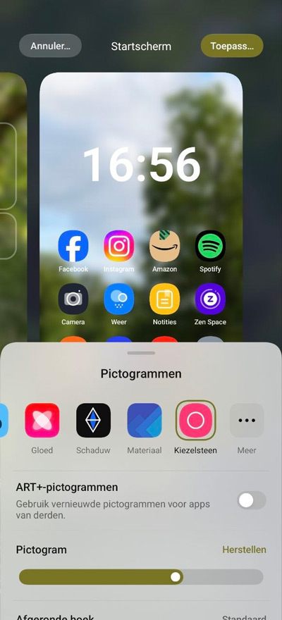 Oppo Find X9 Ultra app-icoontjes pictogrammen