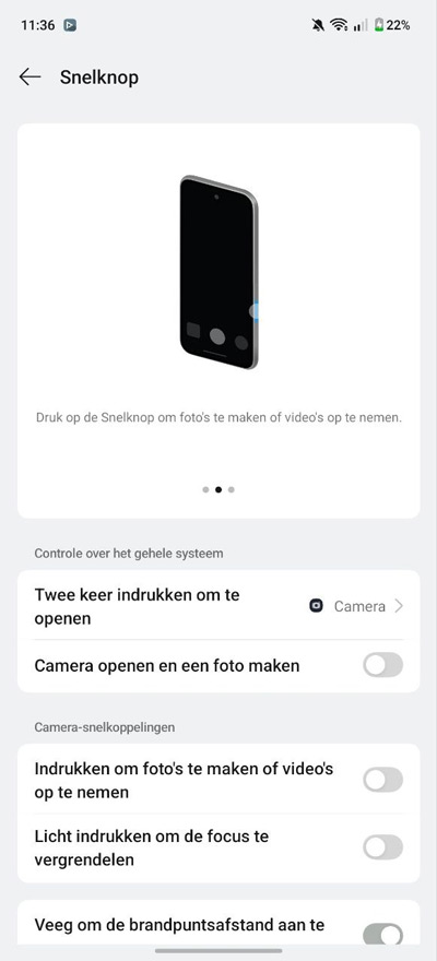 Oppo Find X9 Ultra snelknop