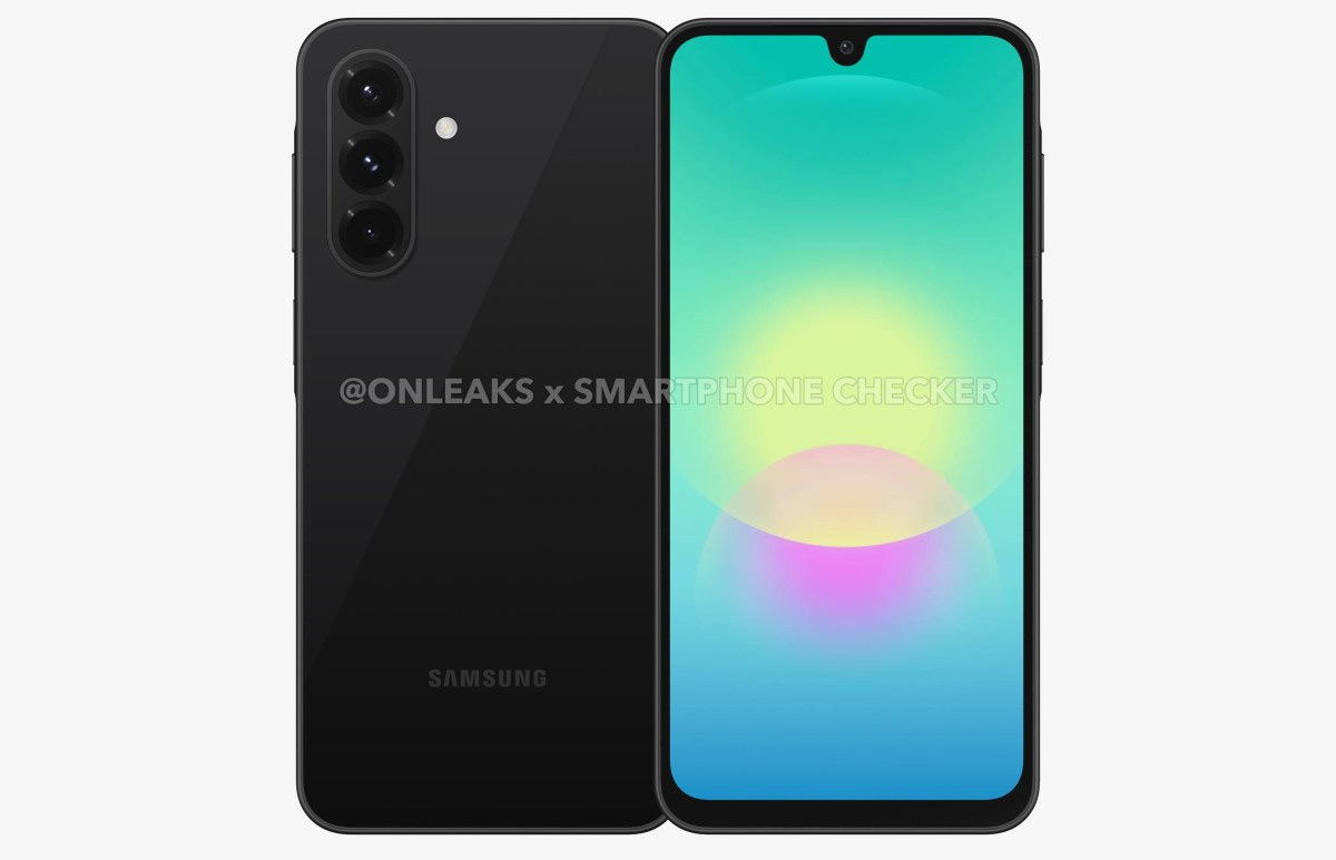 Samsung Galaxy A18 render
