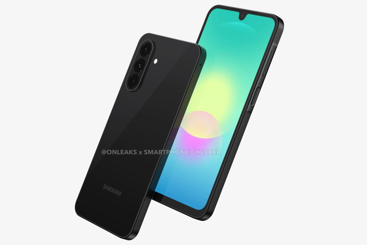Samsung Galaxy A18 render