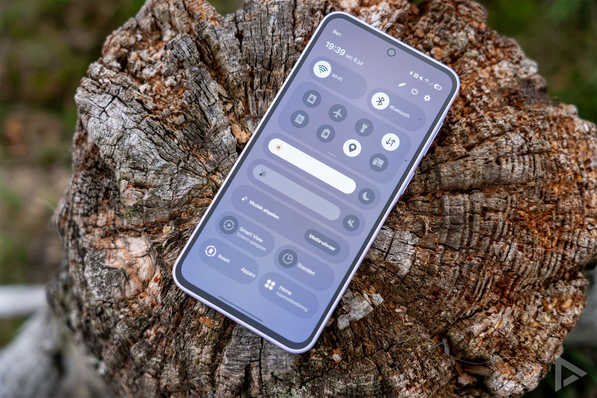 Samsung Galaxy A37 quick settings