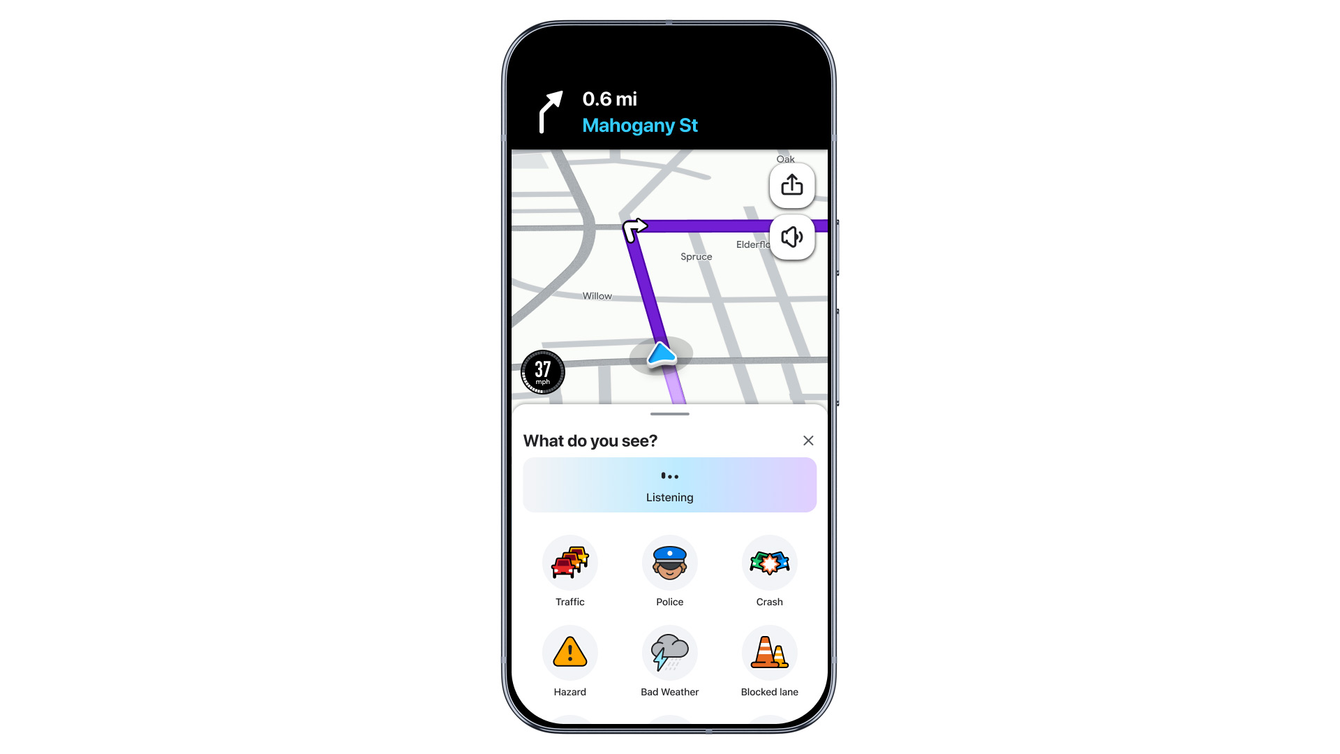 Waze Conversational Reporting